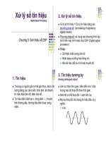 tài liệu xử lí tín hiệu số