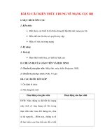 Giáo án Tin Học Văn Phòng: BÀI 32: CÁC KIẾN THỨC CHUNG VỀ MẠNG CỤC BỘ pot