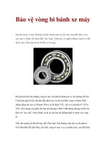 Bảo vệ vòng bi bánh xe máy pdf