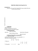 PHƯƠNG PHÁP GIẢI MẠCH CẦU