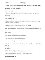 TIẾT 6:LUYỆN TẬP(VỀ HAI ĐƯỜNG THẲNG CHÉO NHAU VÀ HAI ĐƯỜNG THẲNG SONG SONG pptx