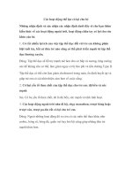 Các hoạt động thể lực có lợi cho bé Những nhận định và xác nhận các nhận ppsx