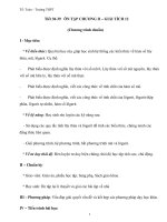 ÔN TẬP CHƯƠNG II – GIẢI TÍCH 12 pps