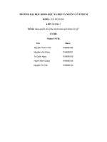 đề tài tăng quyền cho phụ nữ thì nam giới được lợi gì