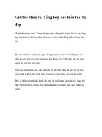 Giữ tóc khỏe và Tổng hợp các kiểu tóc dài đẹp doc