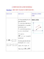 § 2 PHÉP TỊNH TIẾN & PHÉP DỜI HÌNH(tt) ppt