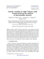 Báo cáo sinh học: 