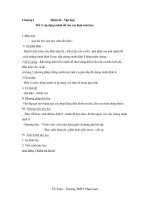 Tiết 5: áp dụng mệnh đề vào suy luận toán- Mệnh đề - Tập hợp doc