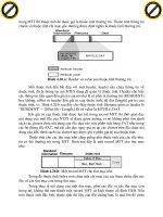 Giáo trình tổng hợp các hình thức quản lý thông tin và dữ liệu trong DOS phần 4 pot