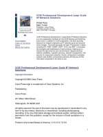 CCIE Professional Development Large-Scale IP Network Solut phần 1 docx