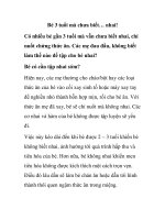 Bé 3 tuổi mà chưa biết… nhai! pdf