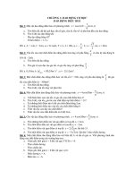 CHƯƠNG 1: DAO ĐỘNG CƠ HỌC DAO ĐỘNG ĐIỀU HOÀ pptx