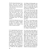 Cẩm nang tiếng Anh dành cho người dự hội nghị Quốc tế part 9 pptx