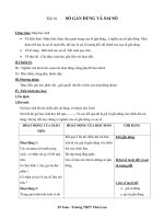 Tiết 10 SỐ GẦN ĐÚNG VÀ SAI SỐ pdf