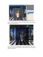 Giáo trình photoshop: Hướng dẫn điều chỉnh và khởi tạo một bức ảnh minh họa phần 8 doc