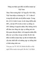 Nâng cao hiệu quả điều trị hiếm muộn tại Việt Nam doc