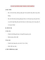 Vật lý 11 chương trình nâng cao: 35. BÀI TẬP DÒNG ĐIỆN TRONG CHÂN KHÔNG docx