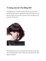 Ý tưởng màu tóc Thu Đông 2011 docx