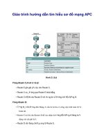 Giáo trình hướng dẫn tìm hiểu sơ đồ mạng APC phần 1 pptx