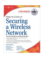 how to cheat at securing a wireless network phần 1 pot