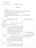 GIÁO ÁN HÓA HỌC CAO SU TRƯỜNG THPT HAI BÀ TRƯNG ppsx