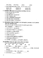 Giáo trình Hán ngữ tập 1 - Quyển hạ part 4 pptx