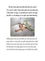 Bé hay thức giấc ban đêm dễ mắc hen suyễn ppsx