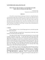 Báo cáo nghiên cứu khoa học đề tài 