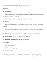 ĐƯỜNG THẲNG VUÔNG GÓC VỚI MẶT PHẲNG (Tiết 1 pptx