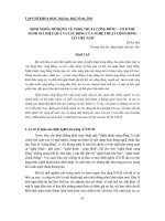 Báo cáo nghiên cứu khoa học đề tài 