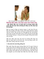 Những dấu hiệu của một cuộc hẹn hoàn hảo pot