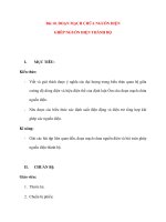 Vật lý 11 chương trình chuẩn: Bài 10. ĐOẠN MẠCH CHỨA NGUỒN ĐIỆN GHÉP NGUỒN ĐIỆN THÀNH BỘ ppt