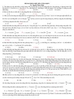 ĐỀ DAO ĐỘNG ĐIỀU HÒA TỔNG HỢP docx