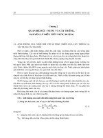 Giáo trình quy hoạch và thiết kế hệ thống thủy lợi - Chương 2 doc