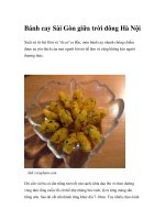 Bánh cay Sài Gòn giữa trời đông Hà Nội potx