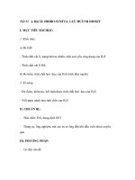 Tiết 52 §. Bài 32: HIĐRO SUNFUA. LƯU HUỲNH ĐIOXIT doc