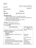 giáo án tuần 27 lớp 5