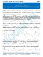 tuyển chọn đề thi vật lý ôn thi đại học hay