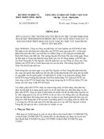 Thông báo số 5267/TB-BNN-VP potx