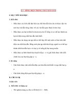 Vật lý 11 chương trình nâng cao: 2-3 DÒNG ĐIỆN TRONG CHẤT BÁN DẪN pptx