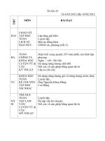 giáo án tuần 22 lớp 5