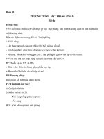 Hình 31: PHƯƠNG TRÌNH MẶT PHẲNG ( Tiết 5) docx