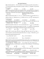 ĐỀ THI THỬ ĐH SỐ 21 ppt