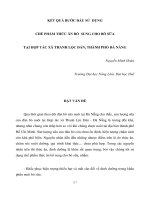 Báo cáo nghiên cứu khoa học đề tài 