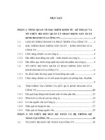 TỔ CHỨC bộ máy kế TOÁN và hệ THỐNG kế TOÁN tại CÔNG TY cổ PHẦN THÍ NGHIỆM và xây DỰNG THĂNG LONG