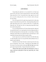 Đánh giá tình trạng cung cấp điện, đề xuất phương án cải tạo và nâng cao hiệu quả sử dụng điện xã Thụy Lâm Huyện Đông Anh thành phố Hà Nội