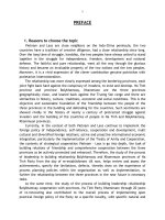 tóm tắt tiếng anh đảng bộ tỉnh hà tĩnh lãnh đạo phát triển quan hệ hữu nghị hợp tác với tỉnh bôlykhămxay và khămmuộn (nước chdcnd lào) từ năm 1991 đến năm 2010