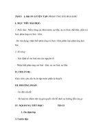 Bài 19: LUYỆN TẬP: PHẢN ỨNG OXI HOÁ KHỬ pdf