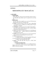 Khai thác và bảo dưỡng phân hệ đấu nối DLU và LTG trong tổng đài EWSD