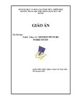 Unit 1: MOTION PICTURES doc